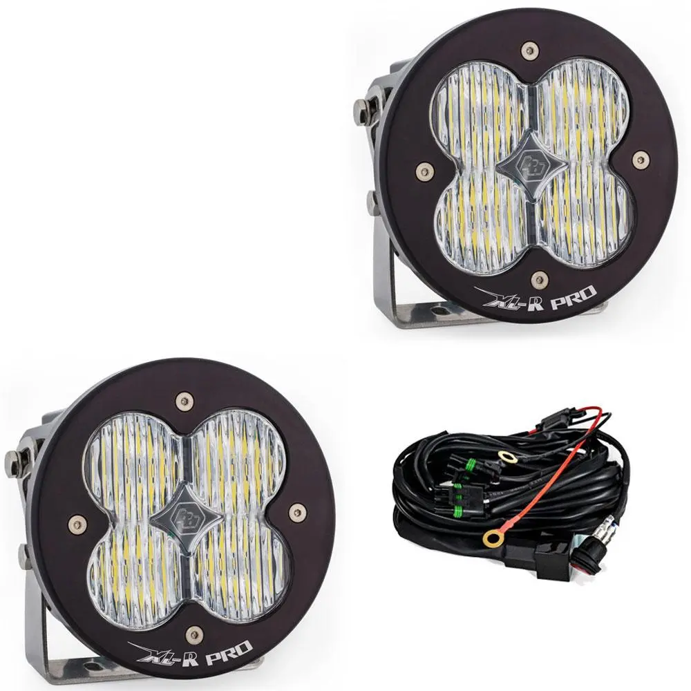 Led Light Pods Wide Cornering Pattern Pair Xl R Pro Series Baja Designs 1