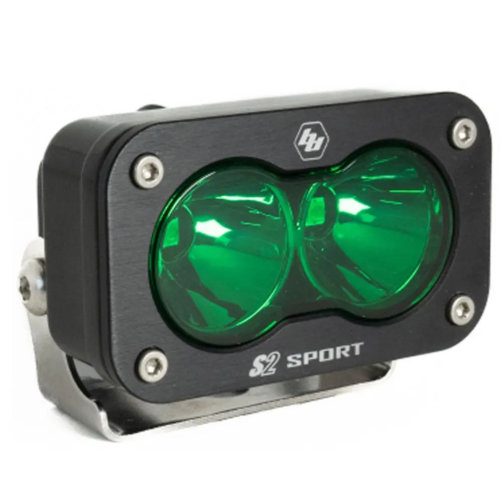 Led Work Light Green Lens Spot Pattern S2 Sport Baja Designs 1
