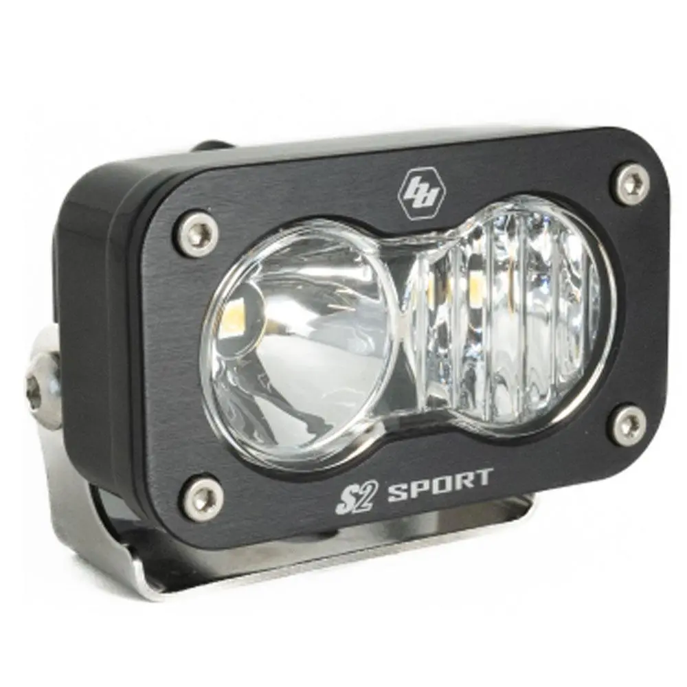 Led Work Light Clear Lens Driving Combo Pattern Each S2 Sport Baja Designs 1