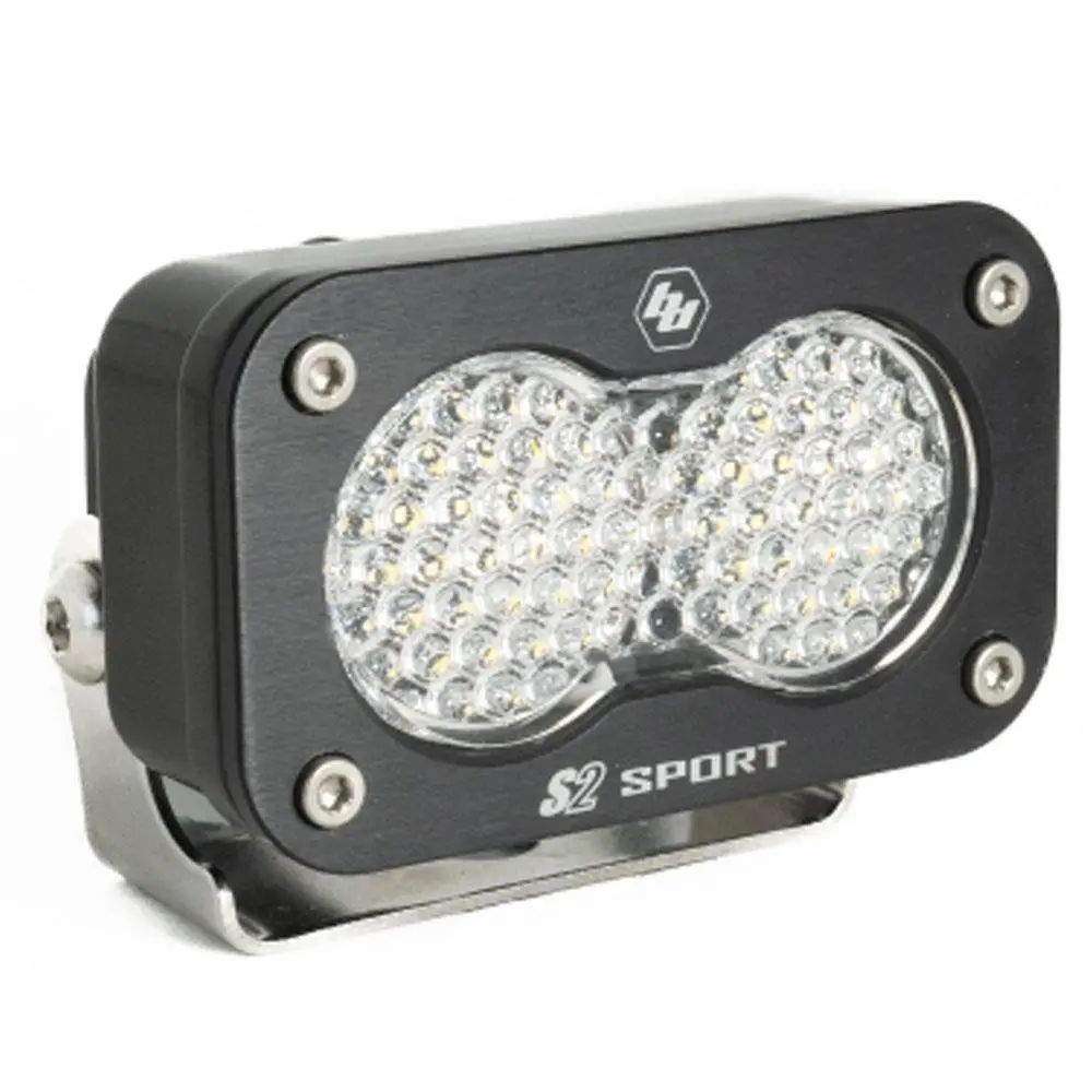 Led Work Light Clear Lens Work/Scene Pattern Each S2 Sport Baja Designs 1