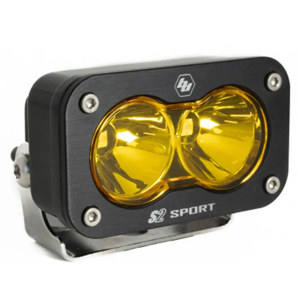 Led Work Light Baja Amber Lens Spot Pattern Each S2 Sport Baja Designs 1
