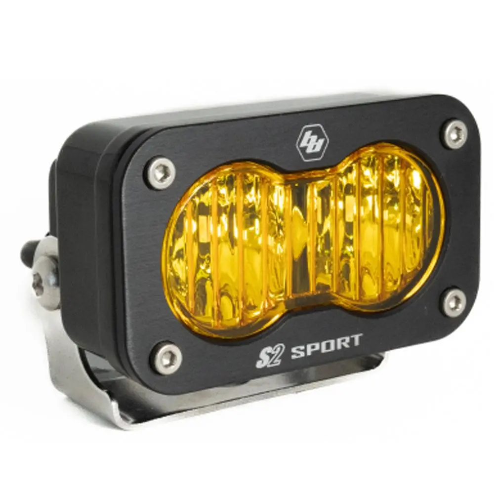 Led Work Light Baja Amber Lens Wide Cornering Pattern Each S2 Sport Baja Designs 1