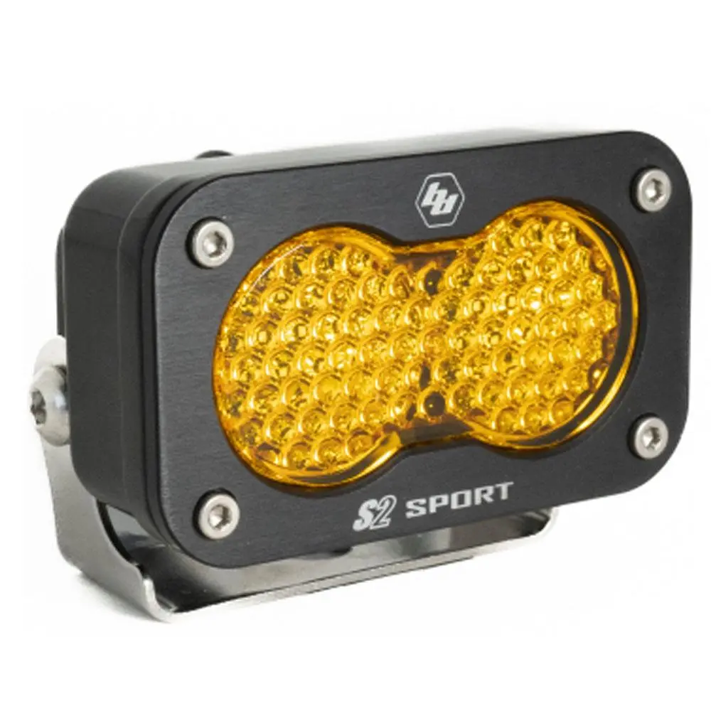 Led Work Light Baja Amber Lens Work/Scene Pattern Each S2 Sport Baja Designs 1
