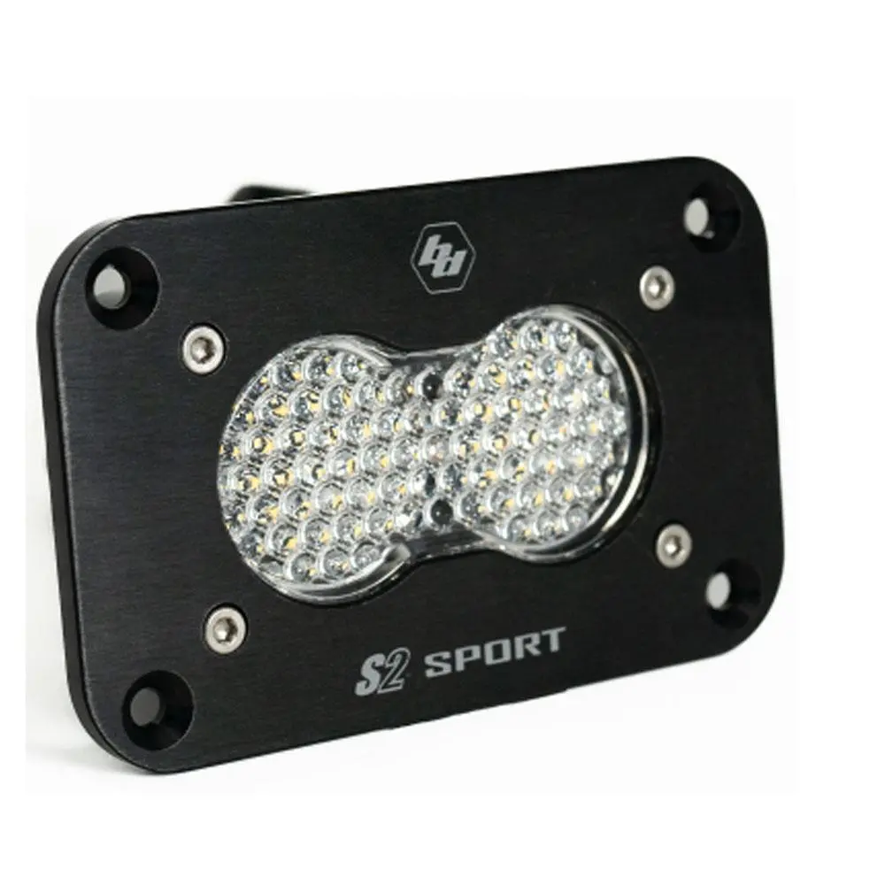 Led Work Light Clear Lens Work/Scene Pattern Flush Mount Each S2 Sport Baja Designs 1
