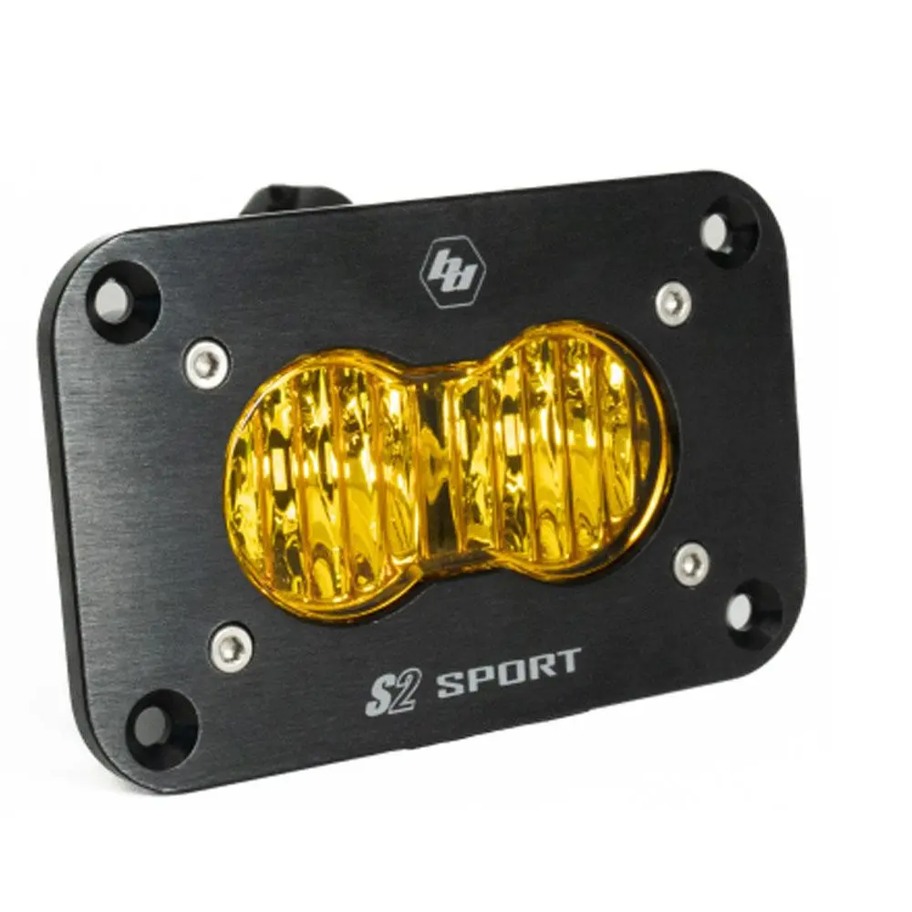 S2 Sport Led Wide Cornering Baja Amber Flush Mount Baja Designs 1