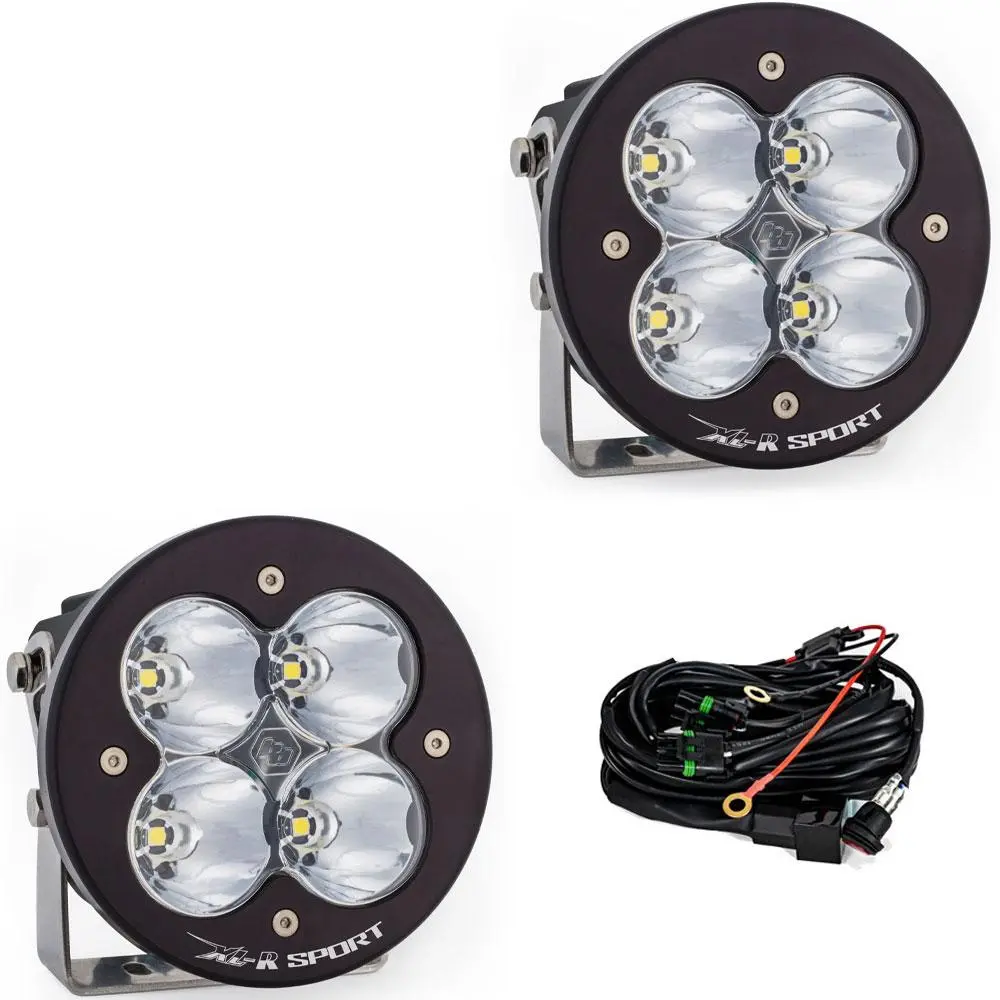 Led Light Pods High Speed Spot Pattern Pair Xl R Sport Series Baja Designs 1