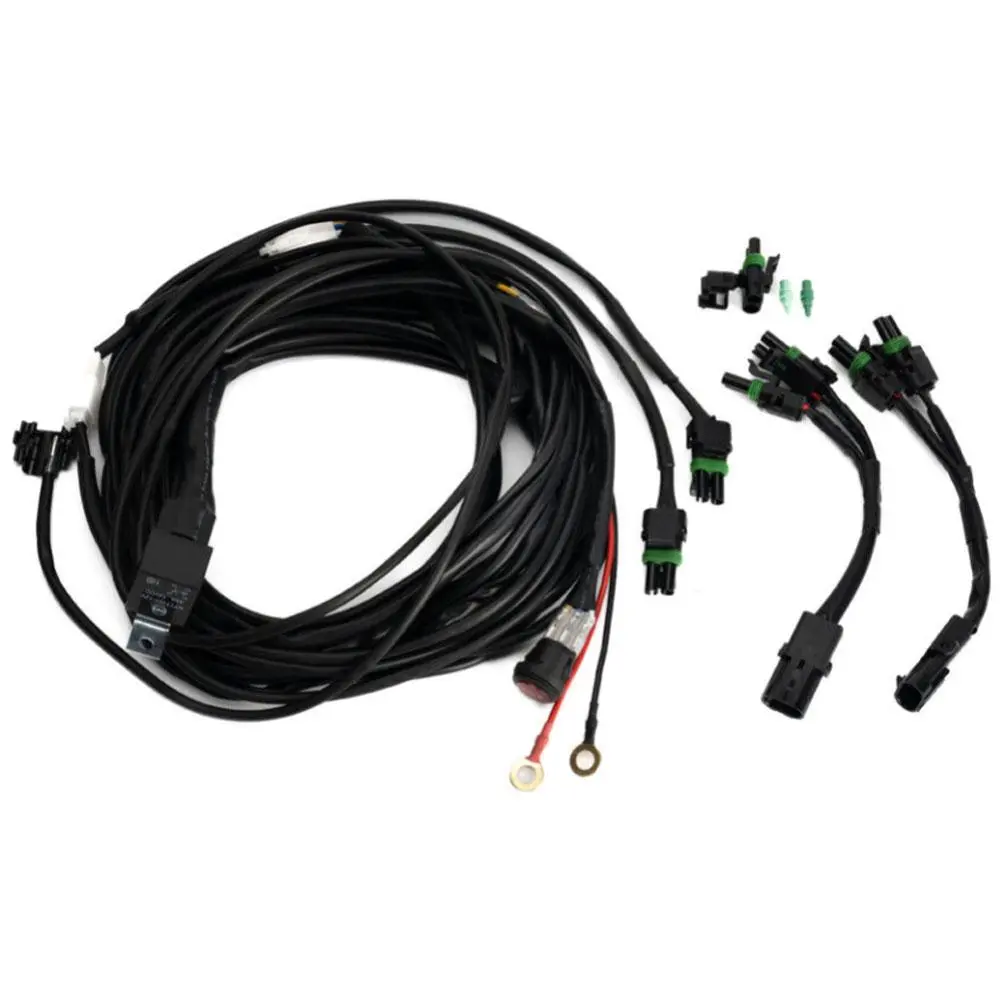 Squadron/S2 Wire Harness 3 Light Max 325 Watts Baja Designs 1