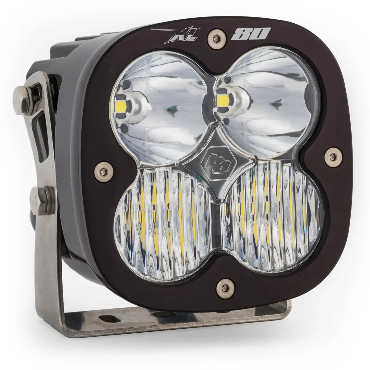 Led Light Pods Clear Lens Spot Each Xl80 Driving/Combo Baja Designs 1