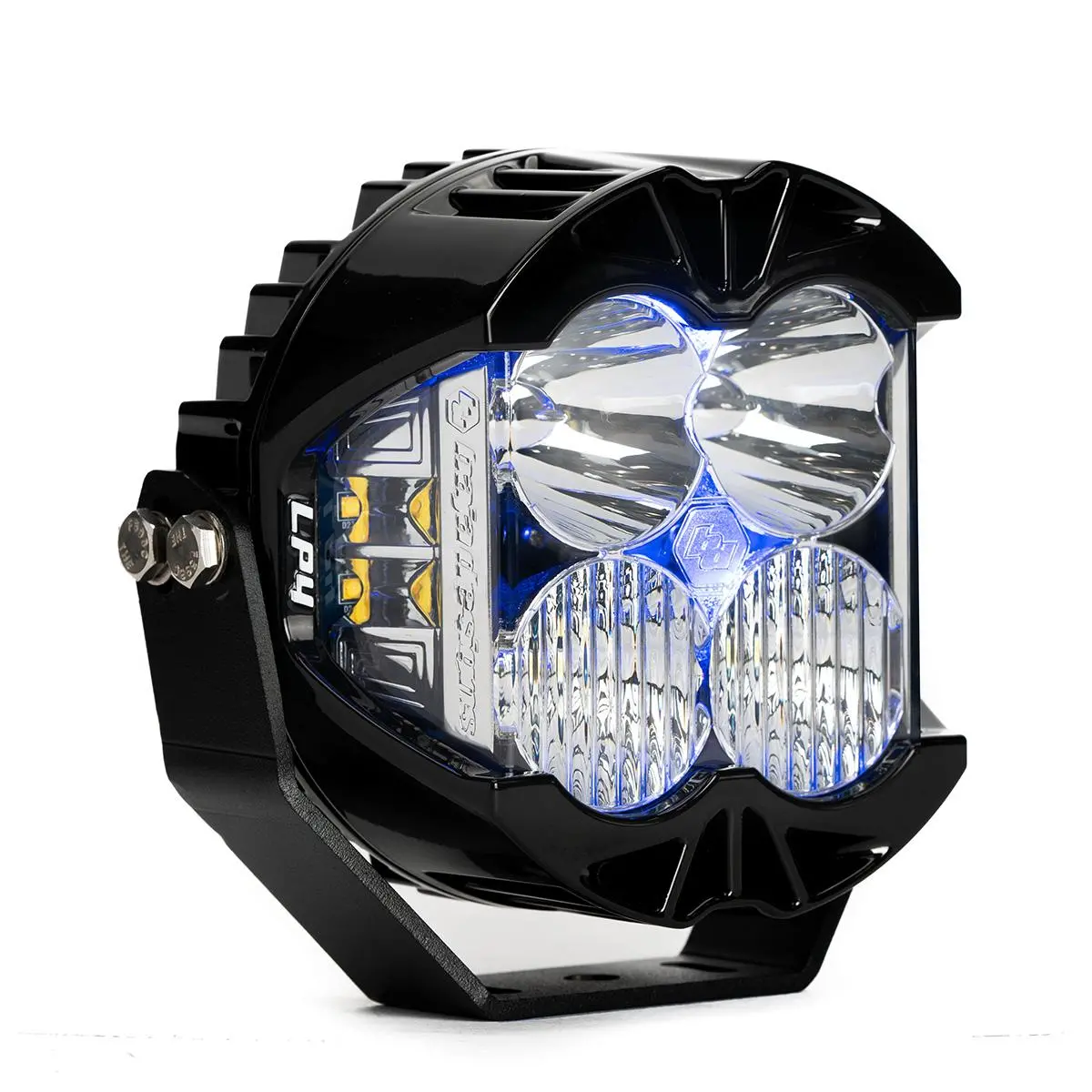 Lp4 Pro Led Auxiliary Light Pod Light Pattern Driving/Combo Blue Backlight Baja Designs 1