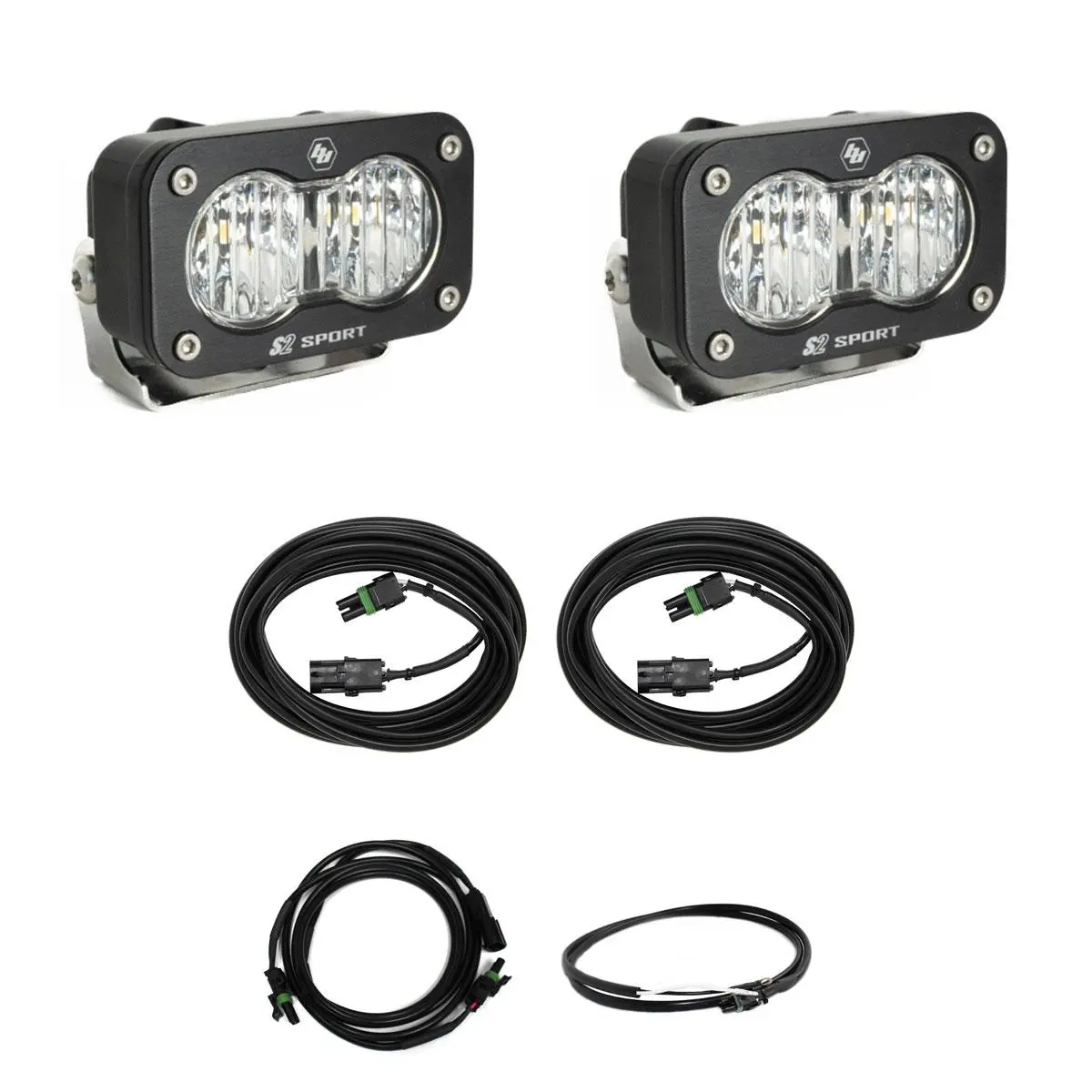 S2 Sport W/C Reverse Kit W/ Upfitter Wide Cornering Clear Upfitter Wiring 1