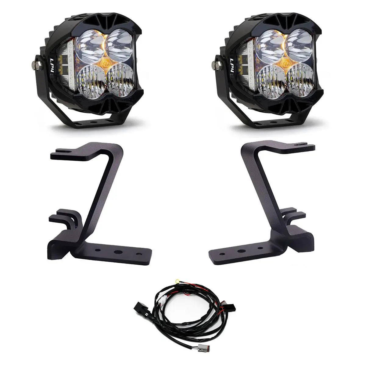 Lp4 A-Pillar Kit 2023-On Ford F-250/350 Super Duty Driving/Combo Clear Toggle Wiring 1