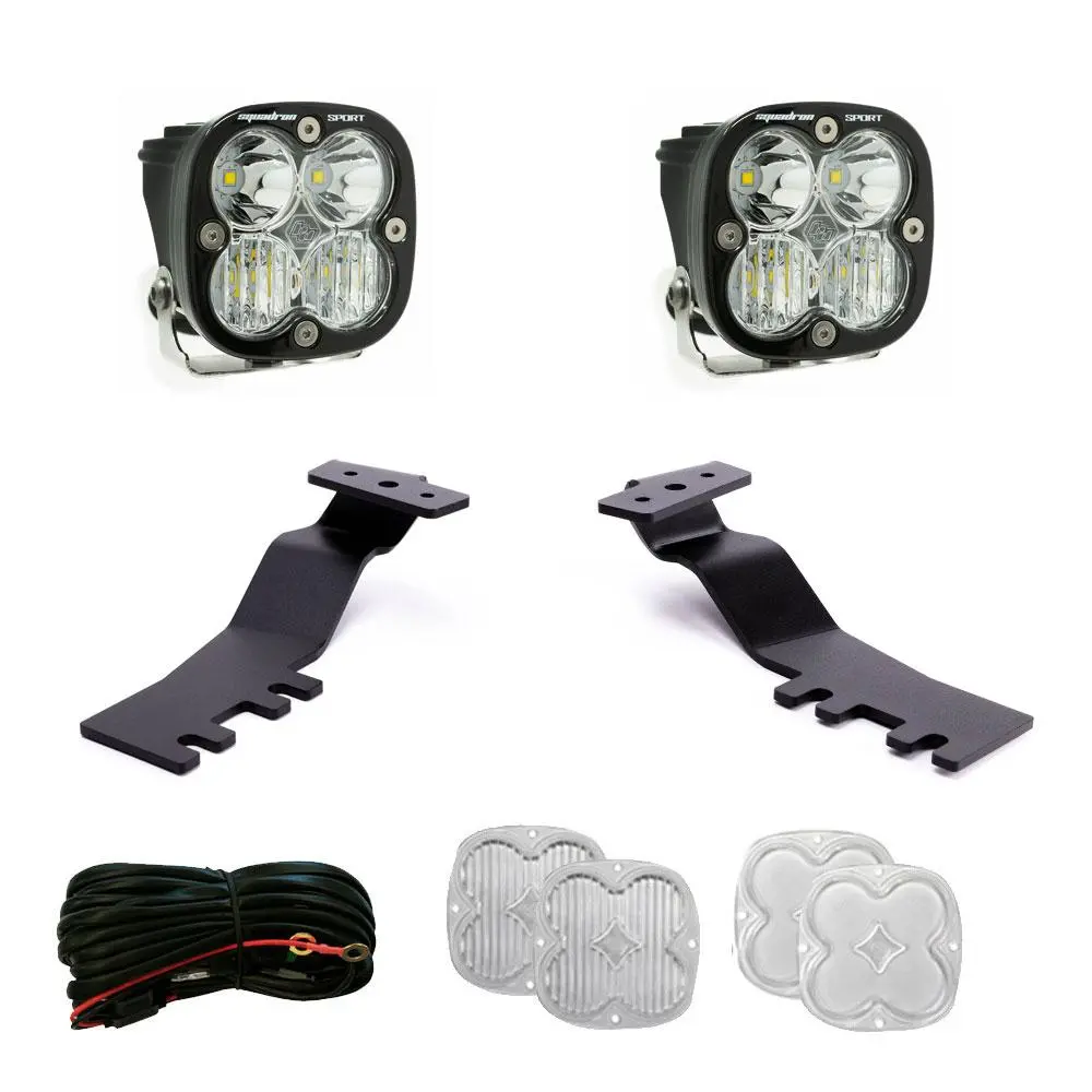 2024-On Toyota Tacoma Squadron Sport A-Pillar Kit Baja Designs 1