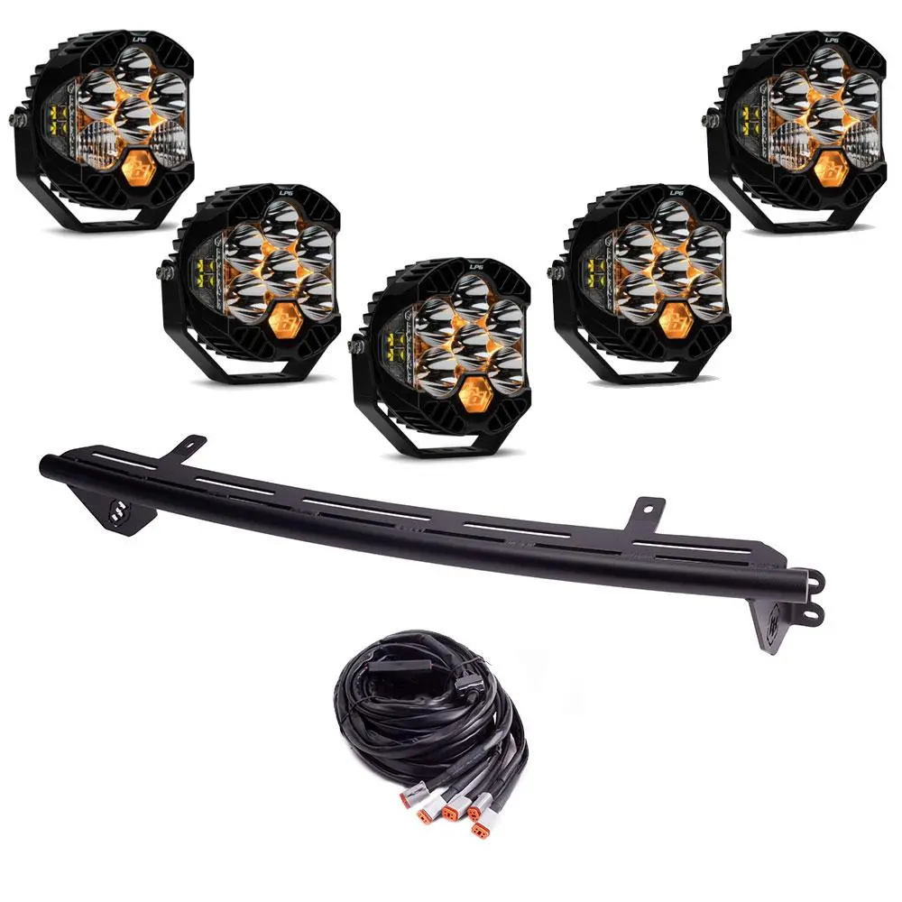 Ford Super Duty 23-On Lp6 Bull Bar Light Kits Kit Baja Designs 1