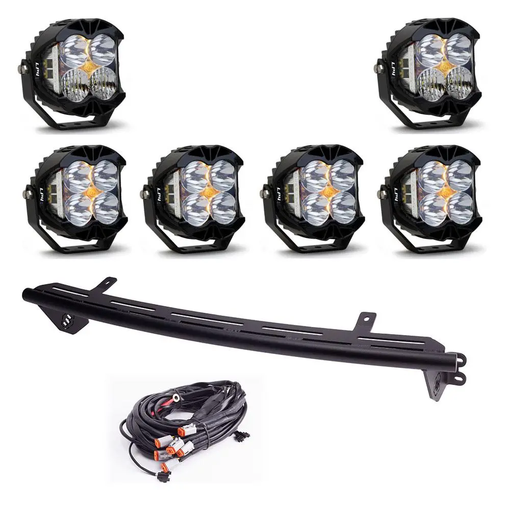 Ford Super Duty 23-On Lp4 Bull Bar Light Kits Kit W/ Upfitter Baja Designs 1
