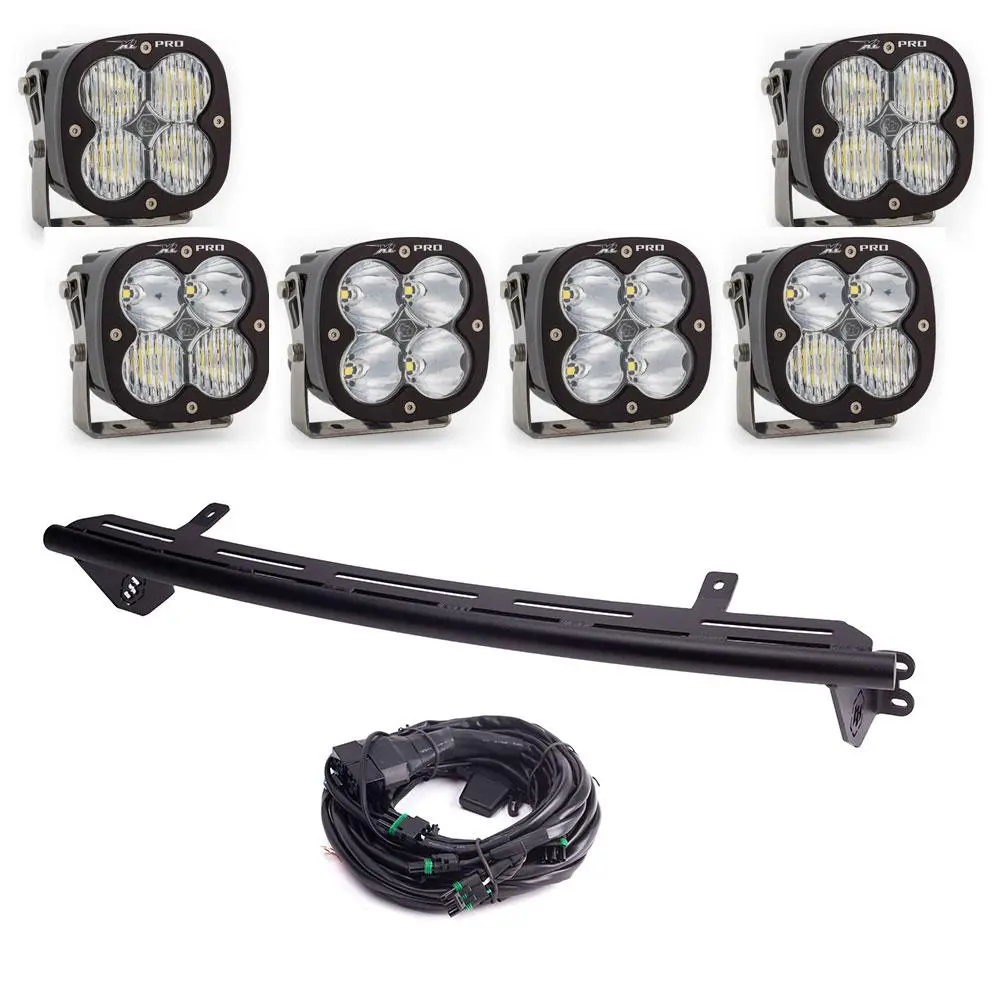 Ford Super Duty 23-On Xl Pro Bull Bar Light Kits Kit W/ Upfitter Baja Designs 1
