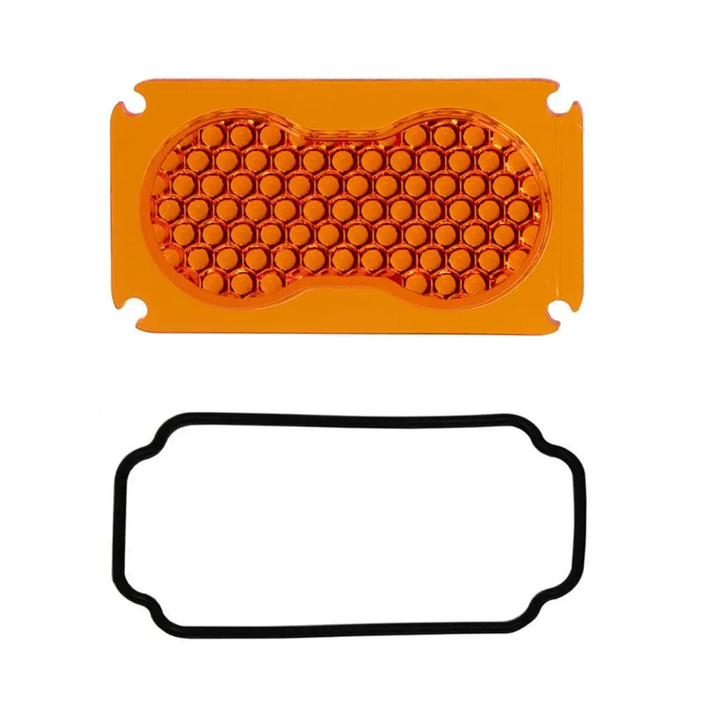 S2 Light Pod Lens Kit (Work/Scene; Factory Amber) Baja Designs 1