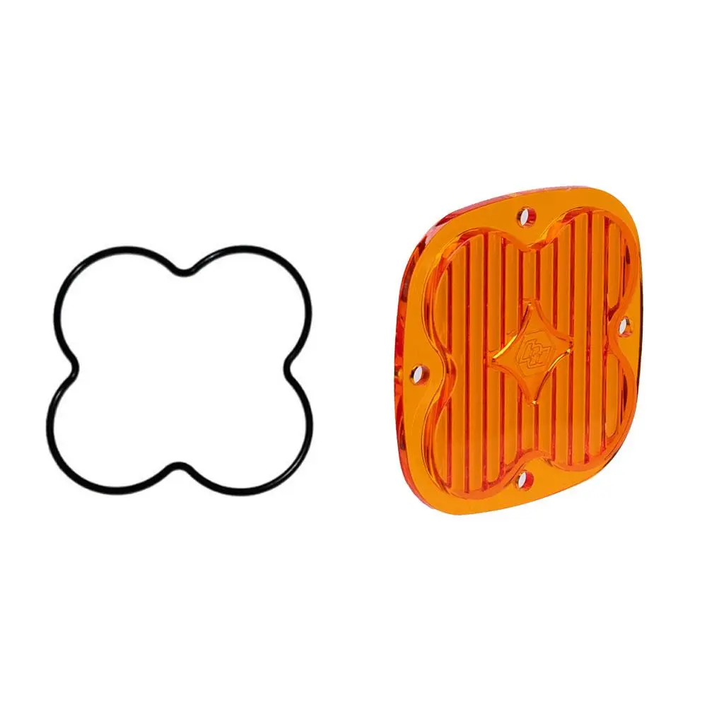 Squadron Light Pod Lens Kit Wide Cornering Factory Amber Baja Designs 1