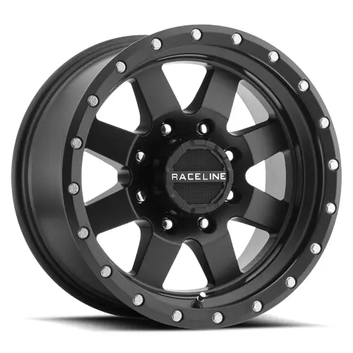 Aluminum Wheels 20X9 Defender 935B Satin Black Multi Spoke -12 Offset 8 On 170 Bolt Pattern 130.81 Bore Raceline 1
