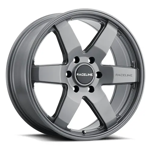Aluminum Wheels 17X9 Addict 942Gs Greystone Gray Multi Spoke -12 Offset 6 On 139.7 Bolt Pattern 106.1 Bore Raceline 1