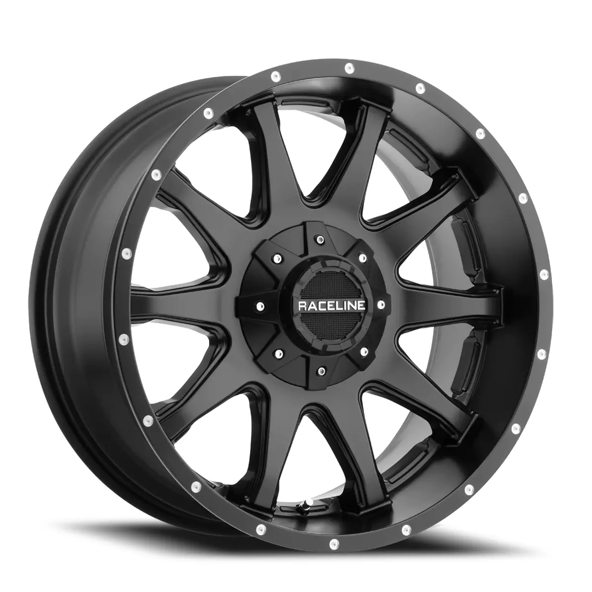 Aluminum Wheels 17X9 Shift 930B Black 0 Offset 5 On 127/5 On 135 Bolt Pattern 87.1 Bore Raceline 1
