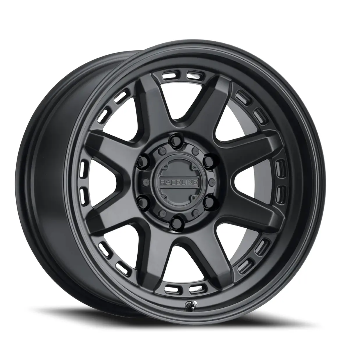Aluminum Wheels 20X10 Scout 947B Satin Black -19 Offset 6 On 139.7 Bolt Pattern 106.1 Bore Raceline 1