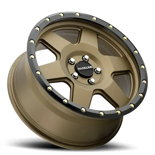 Aluminum Wheels 18X9 Boost 946Bz Satin Bronze 6 Spoke -12 Offset 5 On 139.7 Bolt Pattern 107.95 Bore Raceline 2