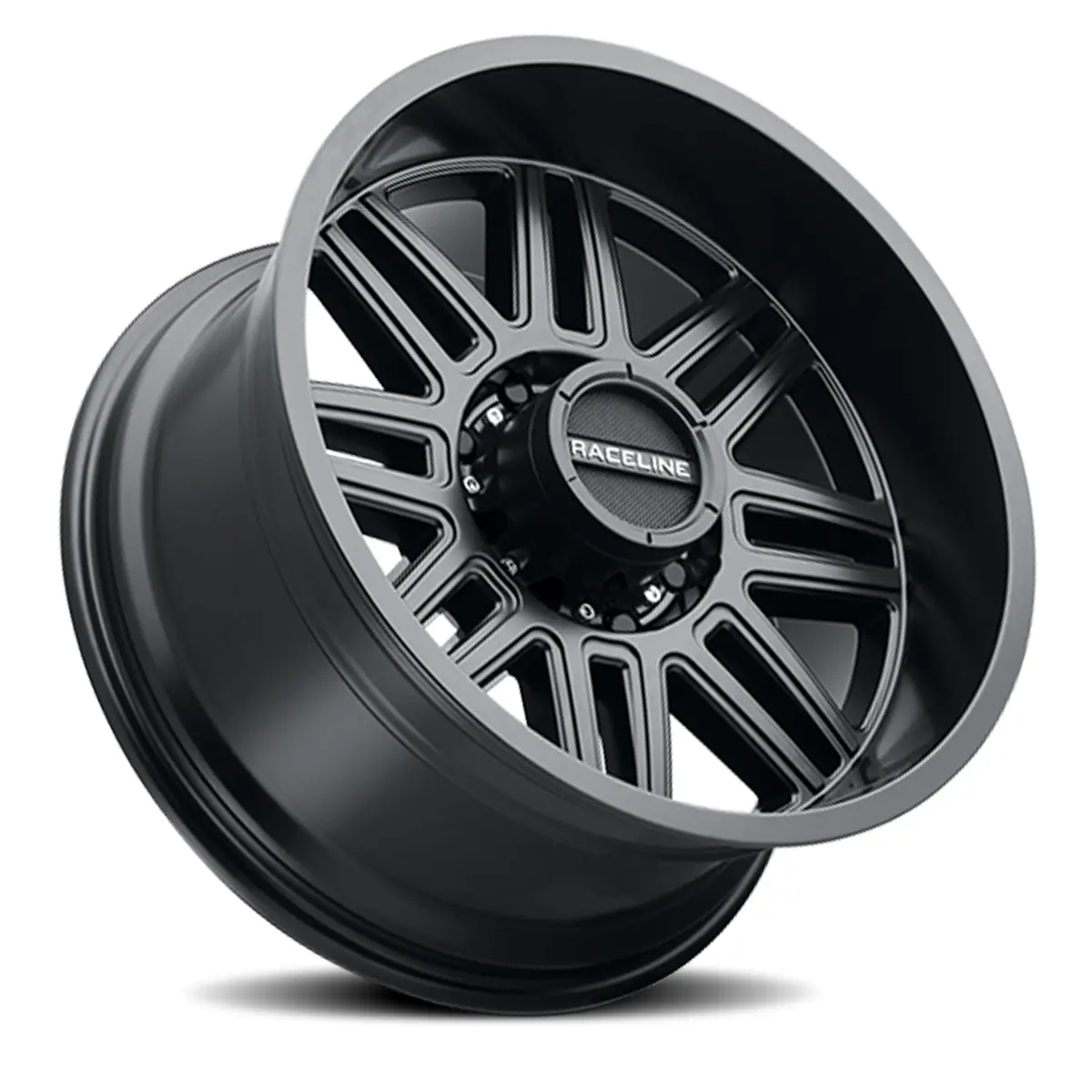 Aluminum Wheels 20X10 Split 948B Satin Black -19 Offset 8 On 170 Bolt Pattern 125.2 Bore Raceline 2
