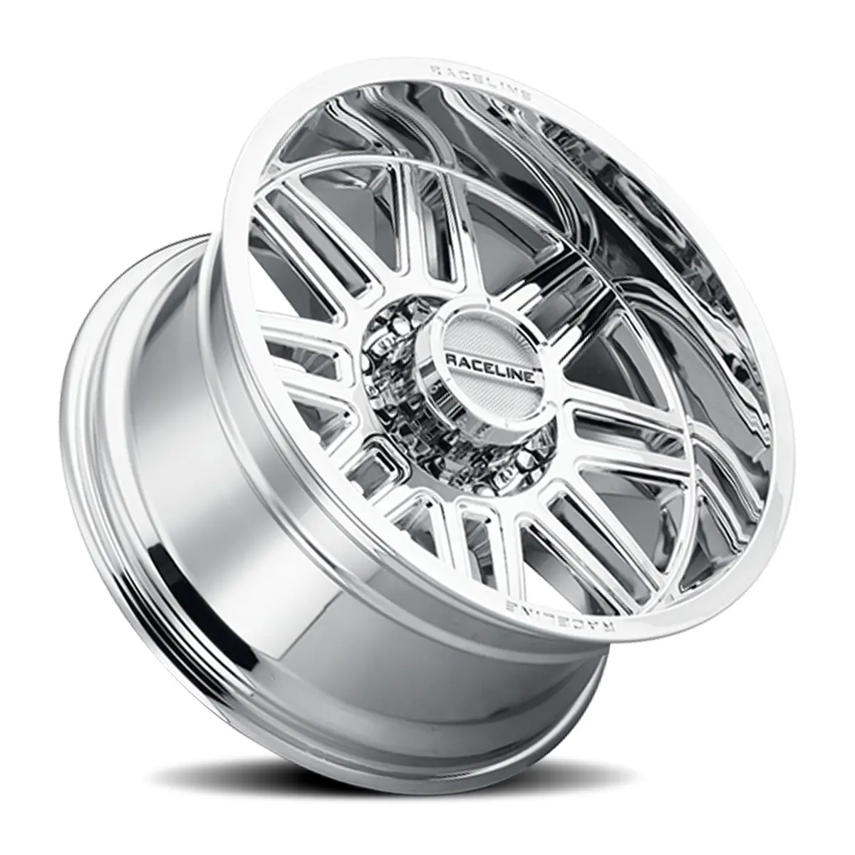 Aluminum Wheels 20X10 Split 948C Chrome -19 Offset 6 On 135 Bolt Pattern 87.1 Bore Raceline 2