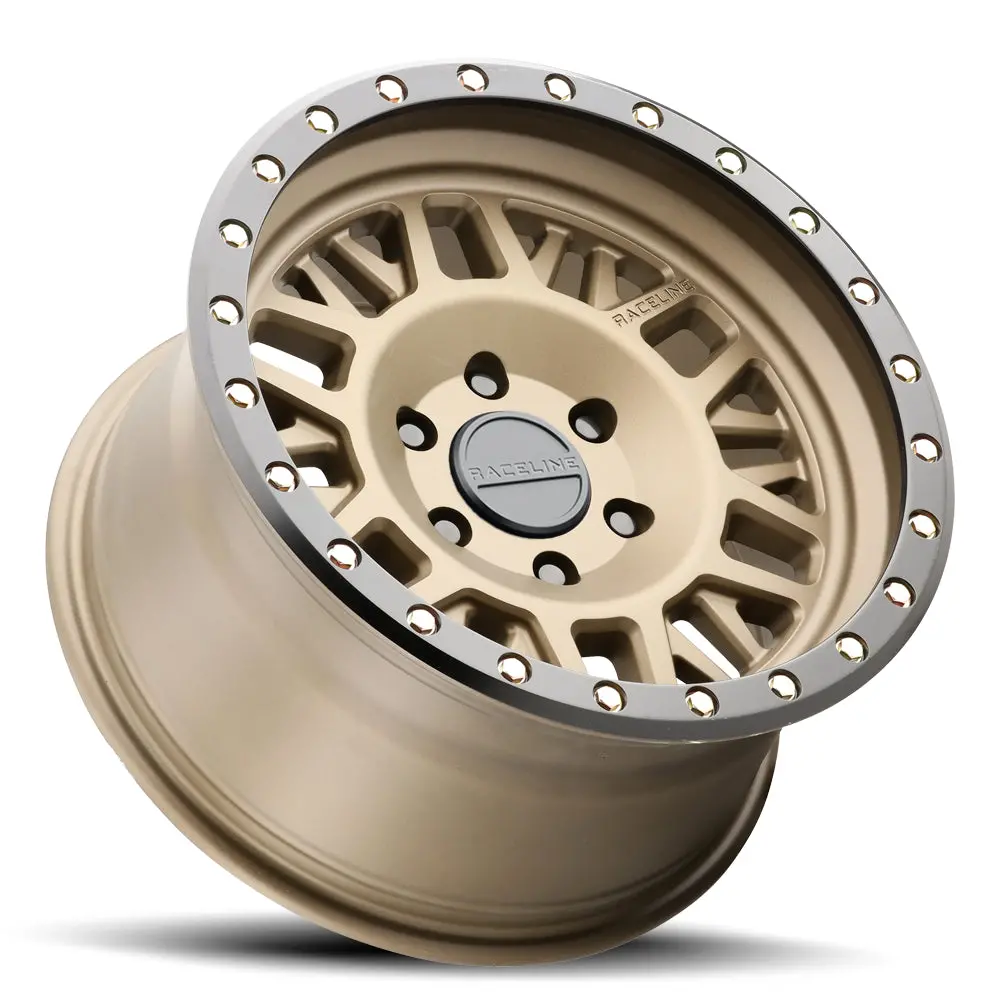 Aluminum Wheels 16X8 Ryno 951Bz Textured Bronze Gold 0 Offset 5 On 127 Bolt Pattern 78.1 Bore Raceline 2