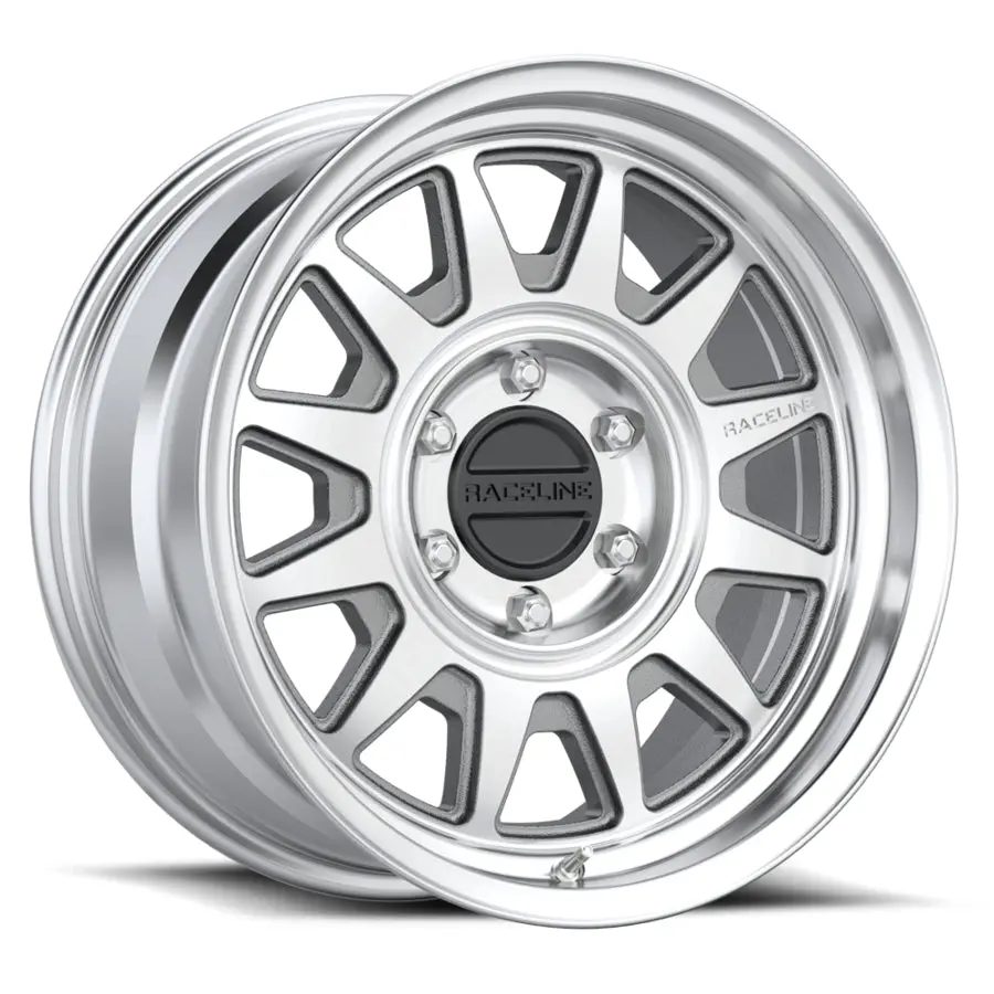 Aluminum Wheels 17X9 Aero Hd 952Mc Machined Silver -12 Offset 5 On 127 Bolt Pattern 78.1 Bore Raceline 1