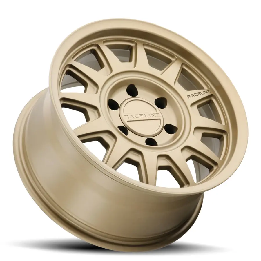 Aluminum Wheels 17X8.5 Aero Hd 952Bz Satin Bronze Gold 0 Offset 5 On 150 Bolt Pattern 110.5 Bore Raceline 2