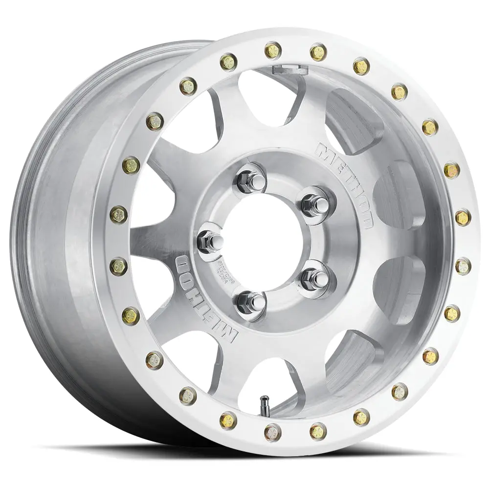 Method 17X9 Forged Mr201 Bolt Pattern 5 On 139.7 Offset -12 Lip Size 2.56 Raw Machined Aluminum Wheel 1