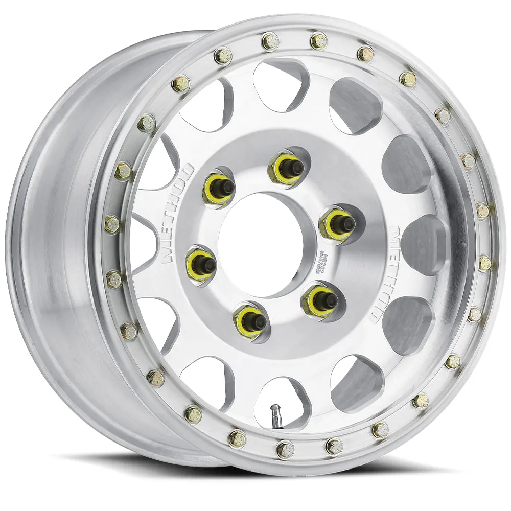 Method 17X9 Forged Mr202 Bolt Pattern 6 On 165.1 Offset -12 Lip Size 2.56 Raw Machined Aluminum Wheel 1