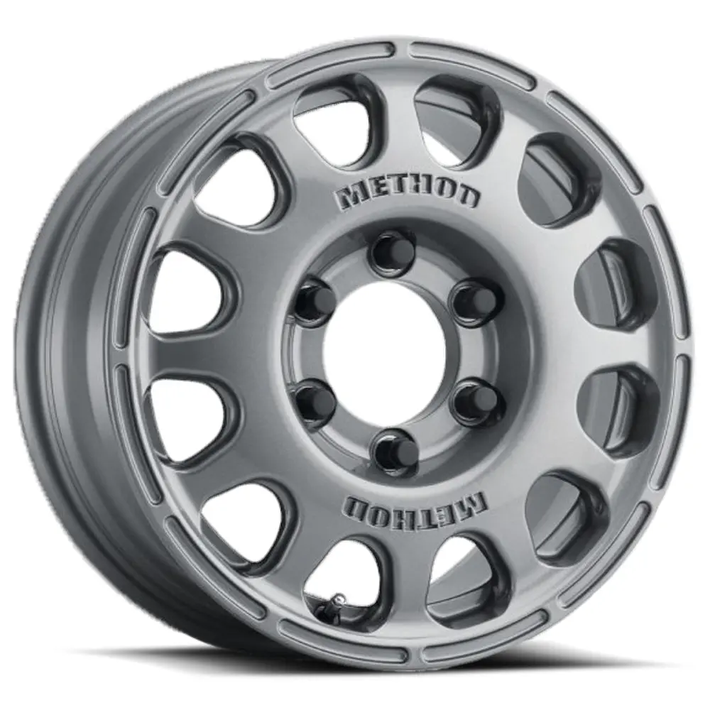 Method 16X7 Mr107 Bolt Pattern 5 On 165.1 Offset 25 Lip Size 0 Gloss Titanium Aluminum Wheel 1
