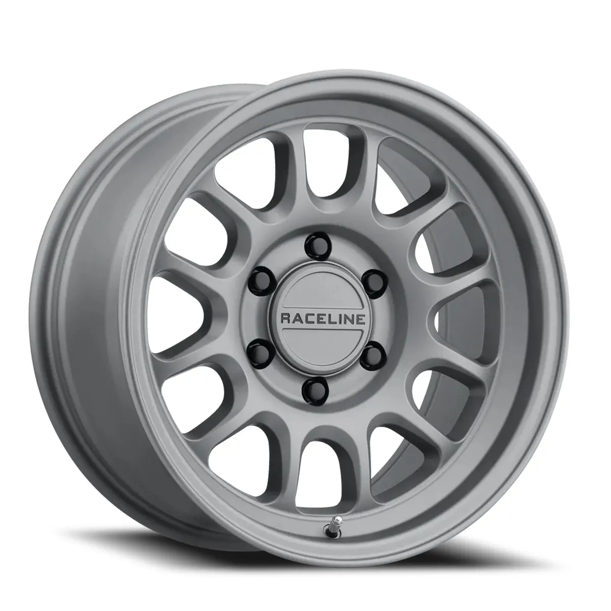 Aluminum Wheels 17X8.5 Rogue 958T Titanium Gray 0 Offset 6 On 135 Bolt Pattern 87.1 Bore Raceline 1