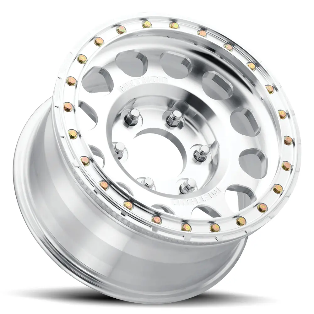 Method 17X9 Forged Mr202 Bolt Pattern 6 On 165.1 Offset 25 Lip Size 2.56 Raw Machined Aluminum Wheel 2