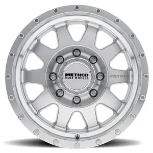 Method 20X9 The Standard Mr301 Bolt Pattern 8 On 165.1 Offset 18 Lip Size 3.7 Machined Sl Clear Coat Aluminum Wheel 2