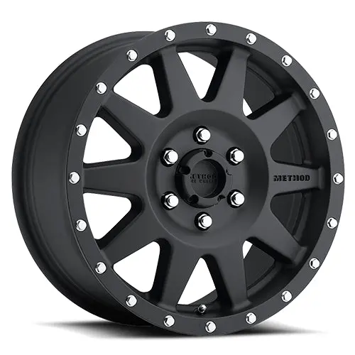 Method 20X9 The Standard Mr301 Bolt Pattern 6 On 139.7 Offset 18 Lip Size 1.85 Matte Black Mb Aluminum Wheel 1