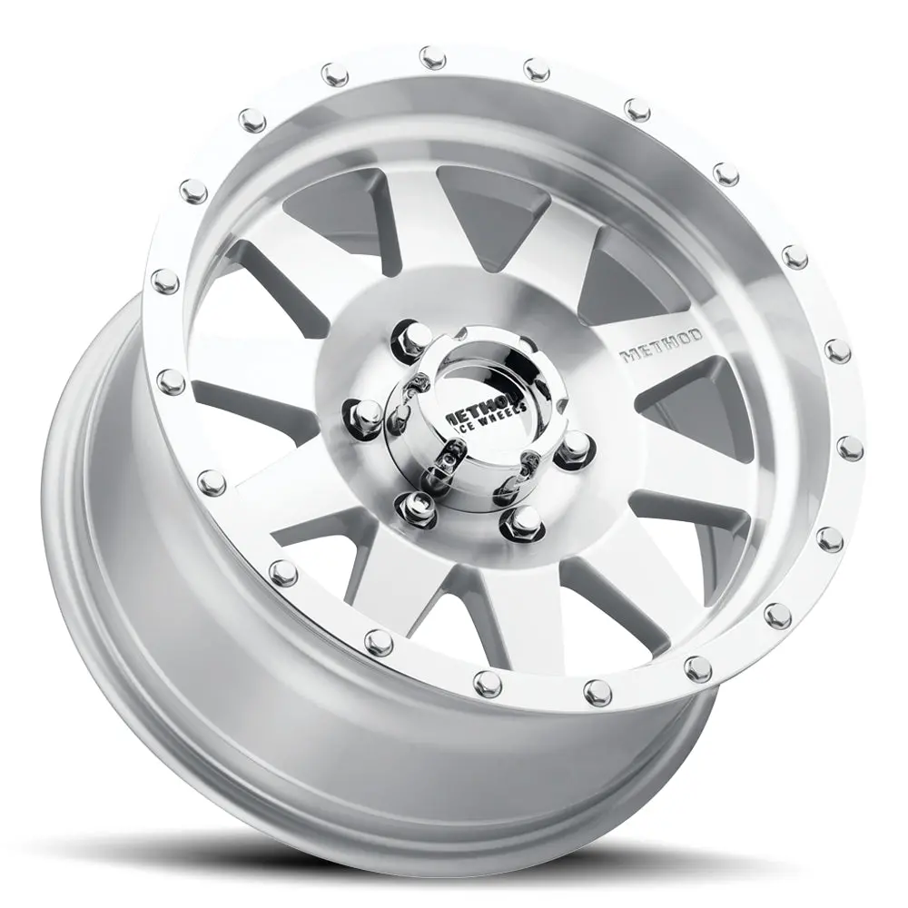 Method 16X8 The Standard Mr301 Bolt Pattern 6 On 139.7 Offset 0 Lip Size 2.52 Machined Sl Clear Coat Aluminum Wheel 2