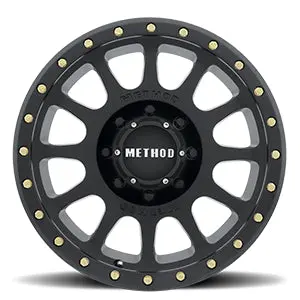 Method 18X9 Nv Mr305 Bolt Pattern 8 On 165.1 Offset 18 Lip Size 1.38 Matte Black Mb Aluminum Wheel 2