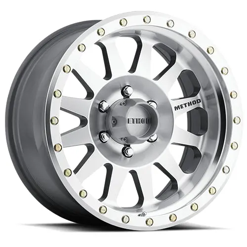 Method 16X8 Double Standard Mr304 Bolt Pattern 6 On 139.7 Offset 0 Lip Size 2.76 Machined Sl Clear Coat Aluminum Wheel 1