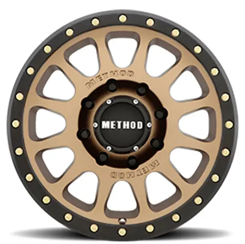 Method 17X8.5 Nv Mr305 Bolt Pattern 8 On 170 Offset 0 Lip Size 1.3 Method Bronze Brz Black Street Loc Aluminum Wheel 2
