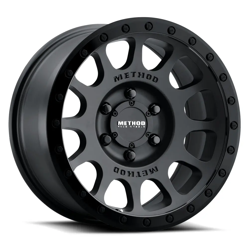 Method 18X9 Nv Mr305 Bolt Pattern 6 On 139.7 Offset 18 Lip Size 1.38 Double Black Mb Aluminum Wheel 1