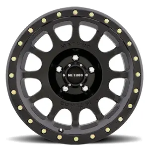 Method 18X9 Nv Mr305 Bolt Pattern 5 On 139.7 Offset 18 Lip Size 1.38 Matte Black Mb Aluminum Wheel 2