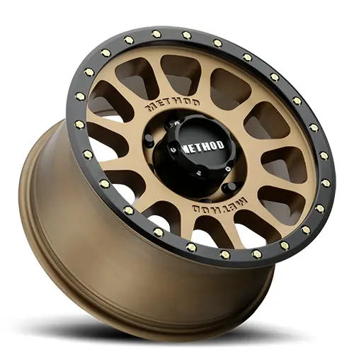 Method 18X9 Nv Mr305 Bolt Pattern 6 On 139.7 Offset 0 Lip Size 1.34 Method Bronze Brz Black Street Loc Aluminum Wheel 2