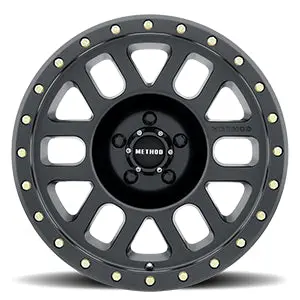 Method 17X8.5 Grid Mr309 Bolt Pattern 5 On 150 Offset 0 Lip Size 1.61 Matte Black Mb Aluminum Wheel 2