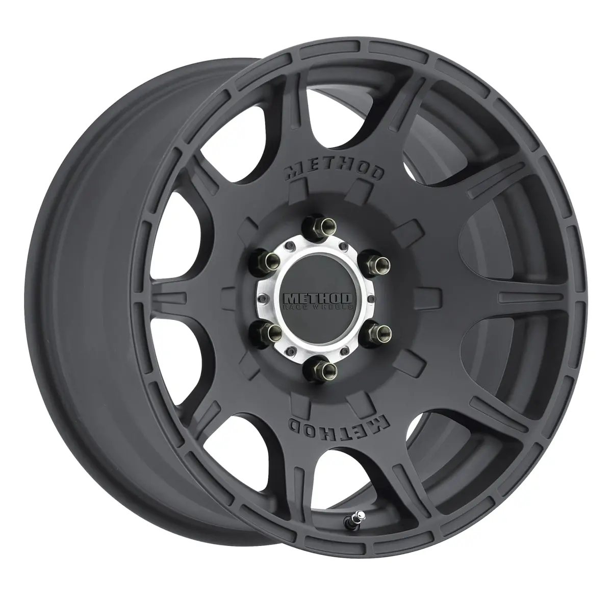 Method 18X9 Roost Mr308 Bolt Pattern 6 On 139.7 Offset 18 Matte Black Mb Aluminum Wheel 1