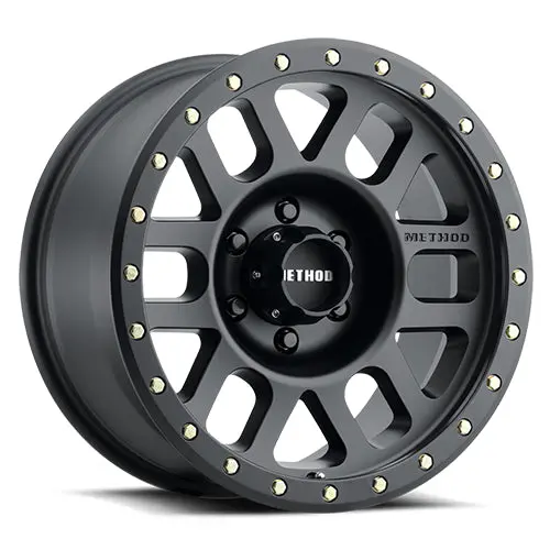 Method 17X8.5 Grid Mr309 Bolt Pattern 6 On 139.7 Offset 0 Lip Size 1.61 Titanium Gy Black Street Loc Aluminum Wheel 1