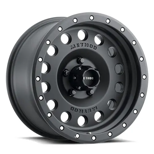 Method 17X8.5 Hole Mr307 Bolt Pattern 5 On 127 Offset 0 Lip Size 3.07 Matte Black Mb Aluminum Wheel 1