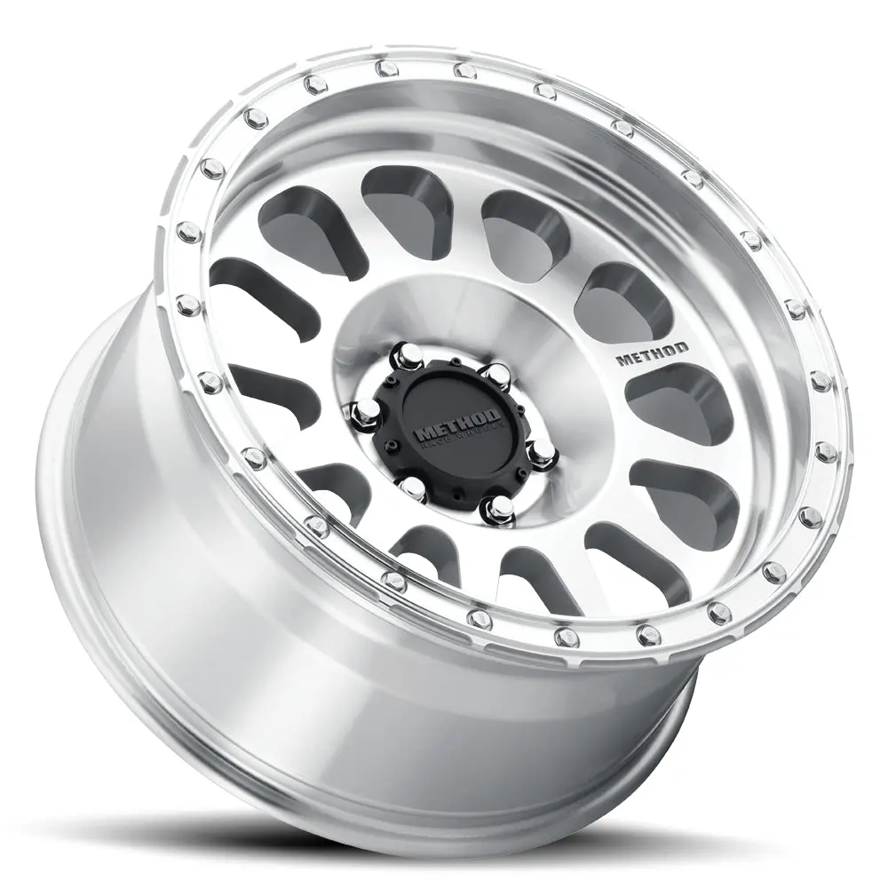 Method 20X9 Mr315 Bolt Pattern 6 On 139.7 Offset 0 Lip Size 2.13 Machined Sl Clear Coat Aluminum Wheel 2